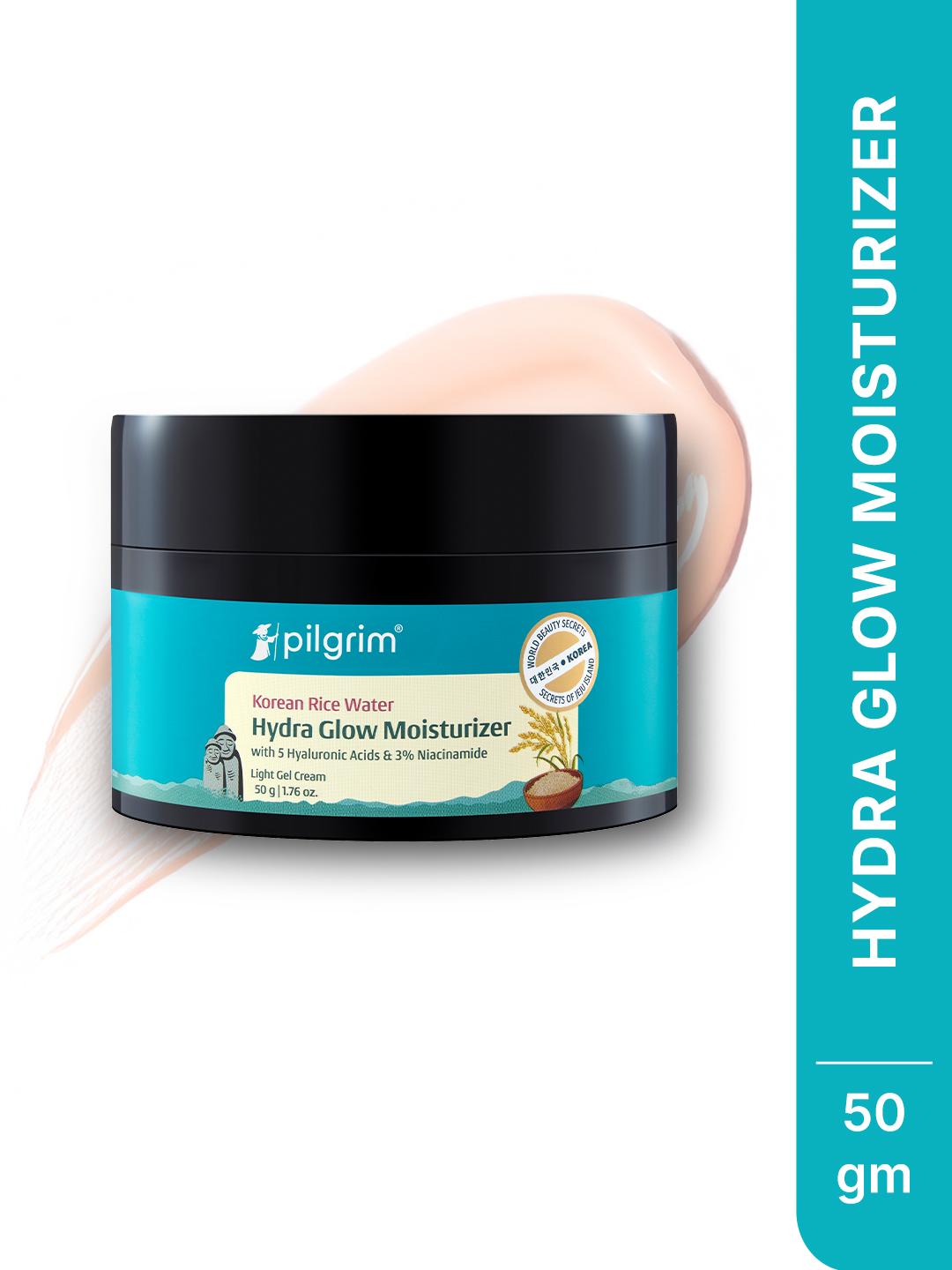 Pilgrim Korean Rice Water Hydra Glow Light Gel Moisturizer 50g - Image 1