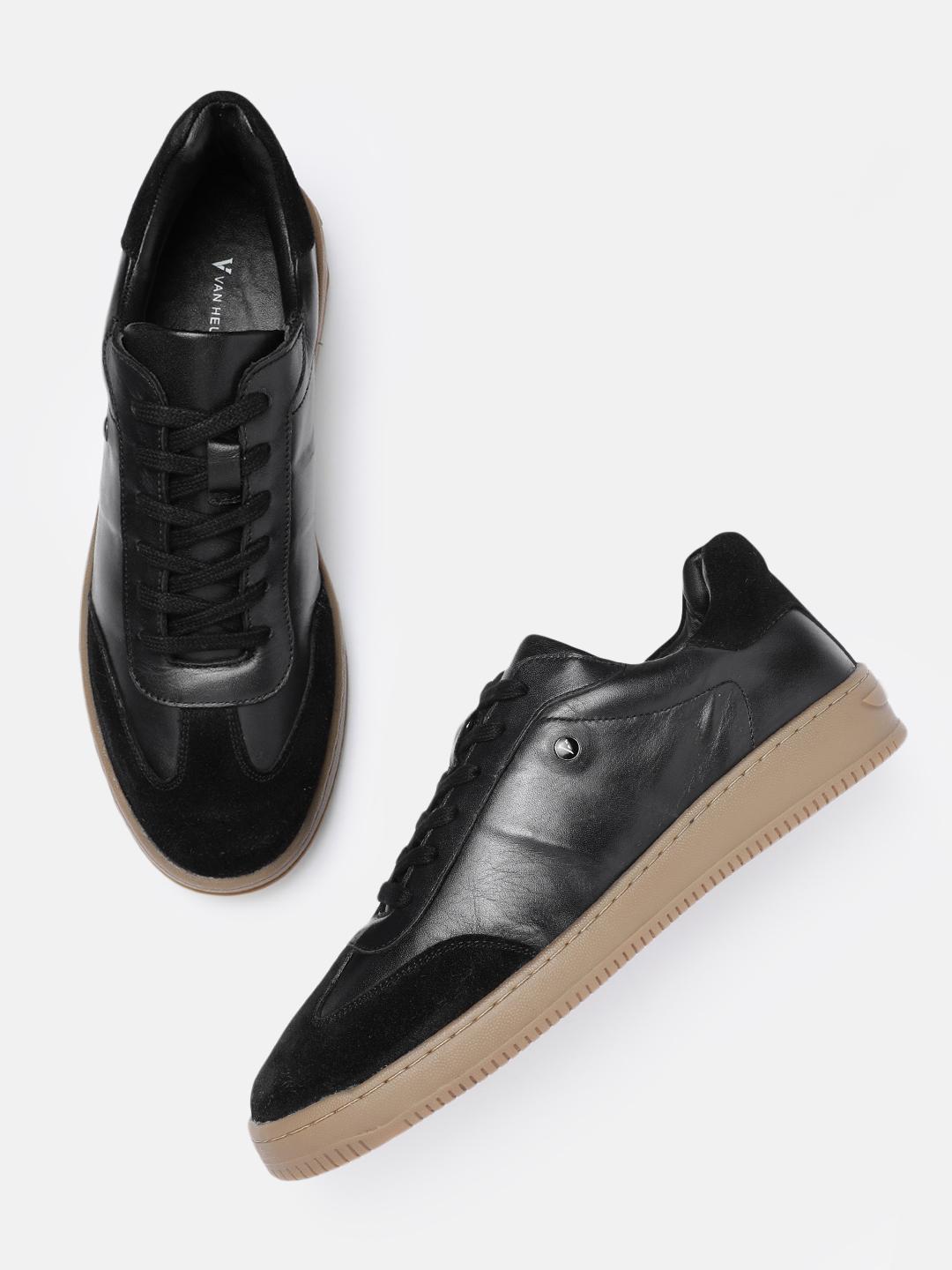Van Heusen Men Leather Sneaker - Image 1