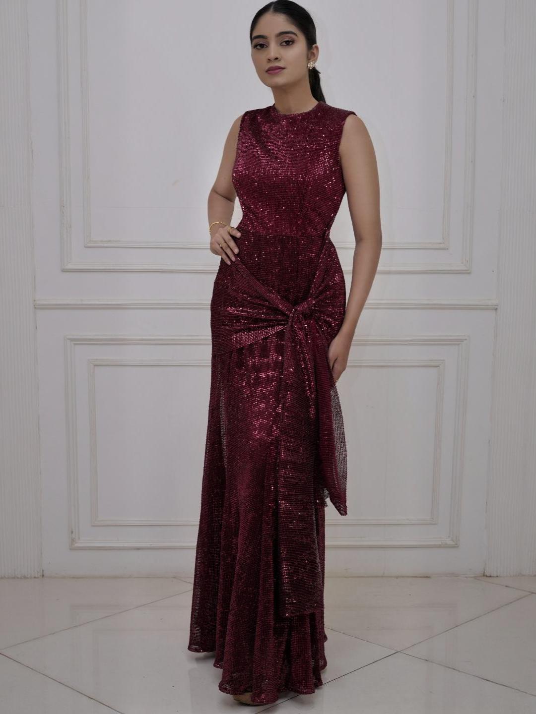 chinese dress ladies Divya Dress-Navy & Jaipur Pink  Indian Summer London
