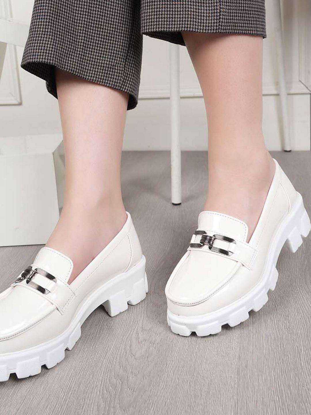 Buy DressBerry Women Slip-On Round Toe Loafers Casual Shoes for