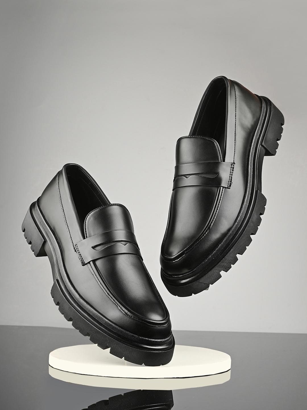 INVICTUS Men Leather Formal Loafers