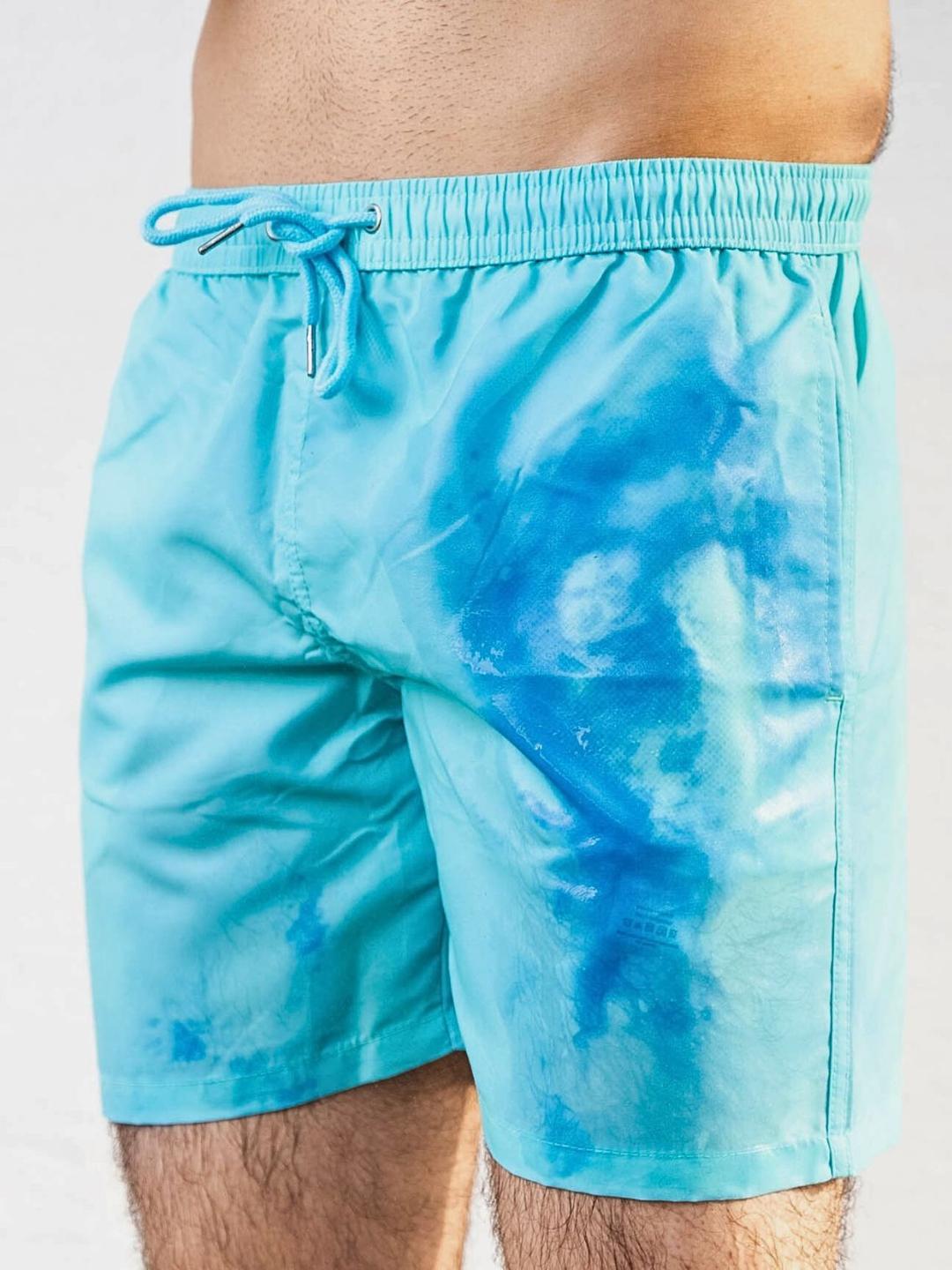 Buy Shortscape Men Color Changing Swim Shorts Swim Bottoms for