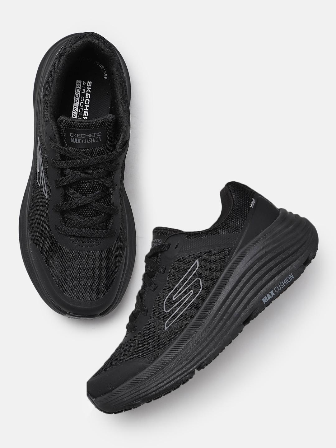 Skechers Men MAX CUSHIONING ENDEAVOUR Mesh Running Shoes