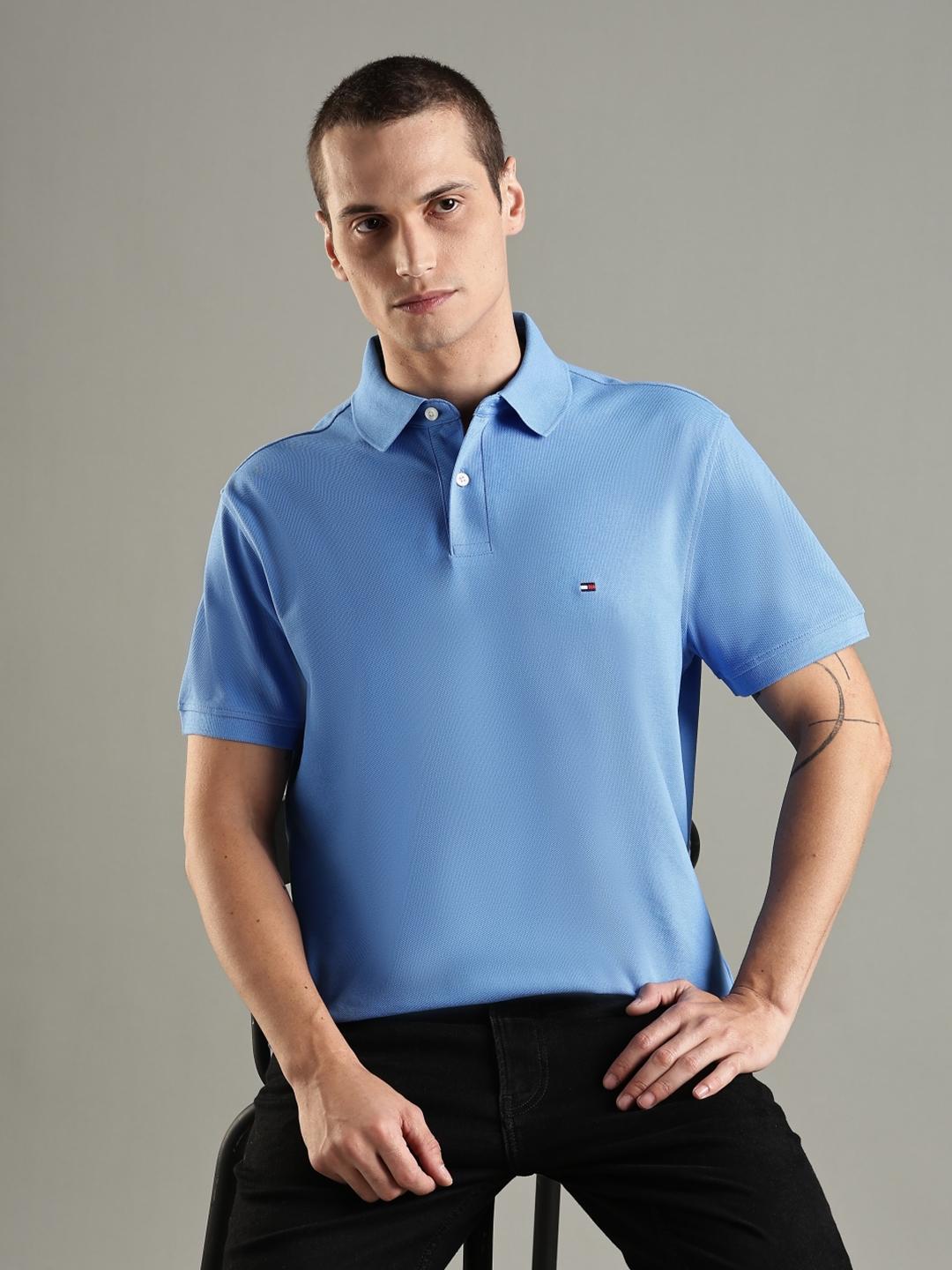 Tommy Hilfiger Relaxed Fit Cotton Polo Collar T-Shirt