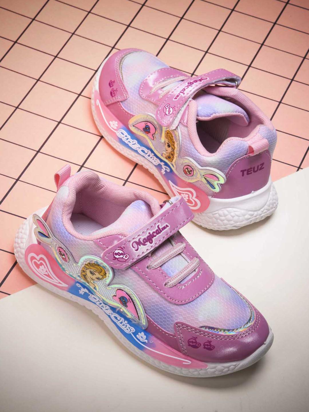Buy Crazyly Girls Printed Sneakers Casual Shoes for Girls