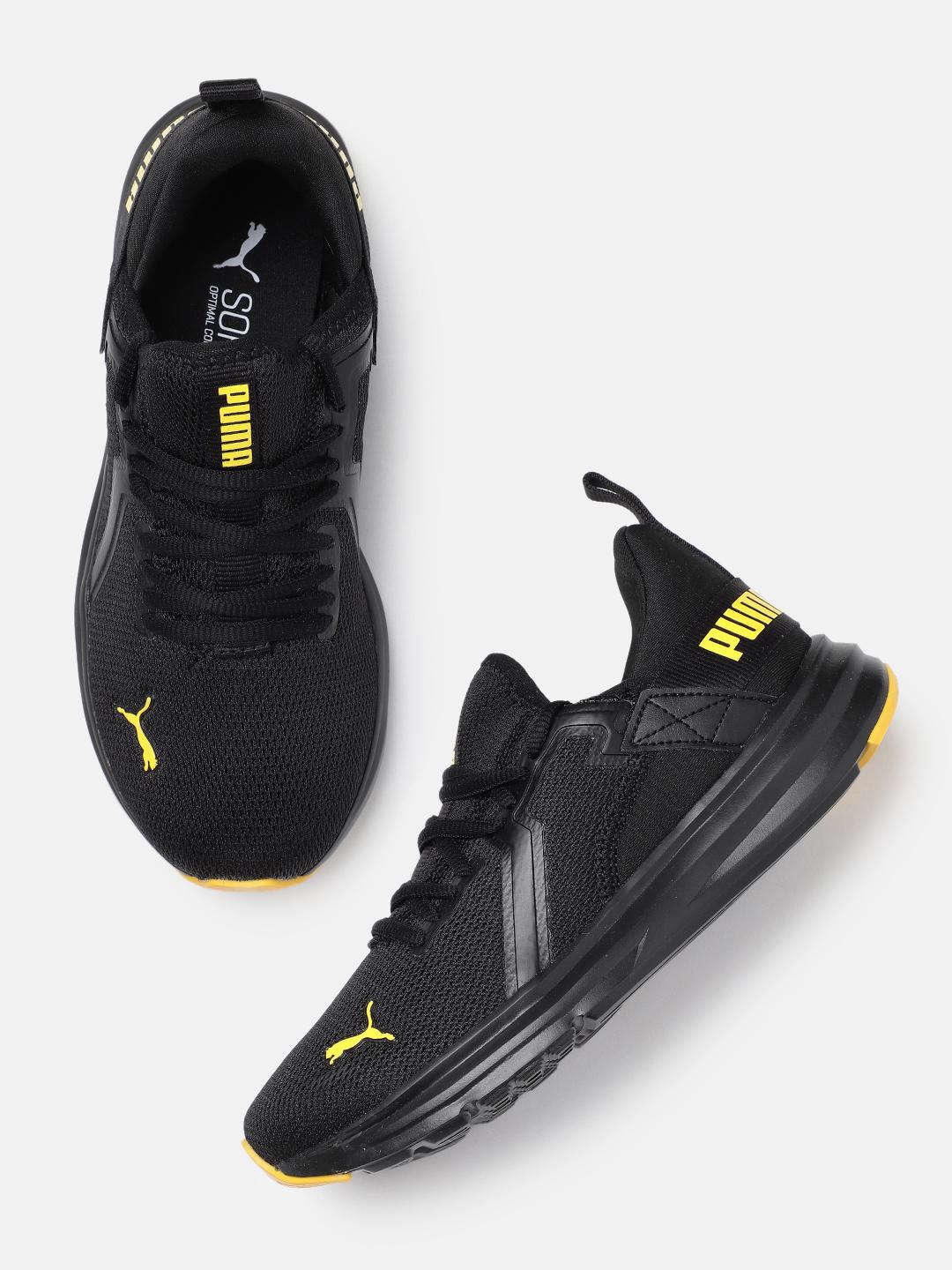 w1ld Wildnress pr pomブラック Buy Puma Kid's Enzo Stridance Supportive Fit Running Shoes