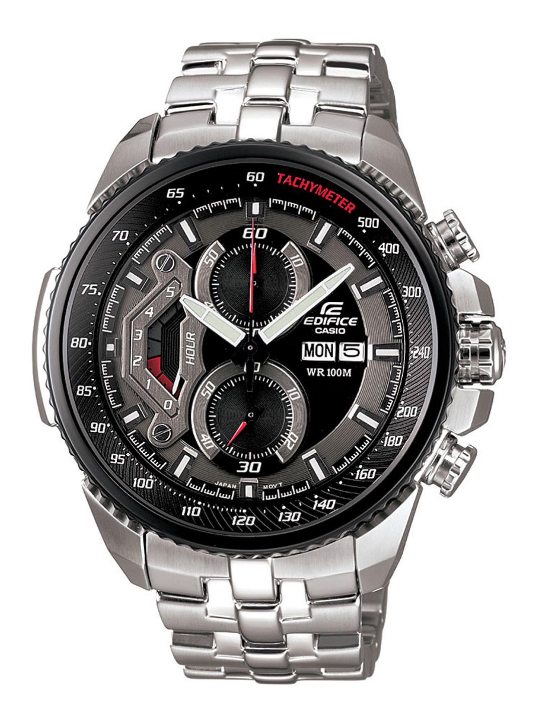CASIO EDIFICE EF−540 クロノグラフ ブラック/シルバー 楽天市場】CASIO EDIFICE（カシオ エディフィス） EFR-540BK-1A