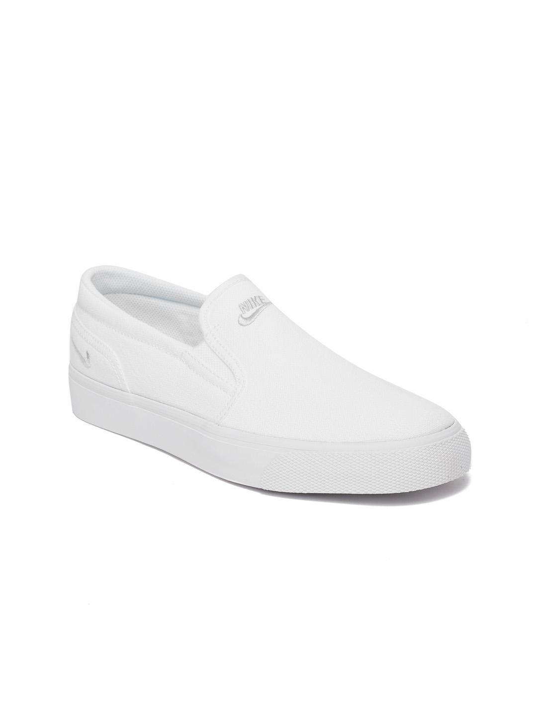 Buy Nike Women White Toki Slip-On Sneakers Casual Shoes for