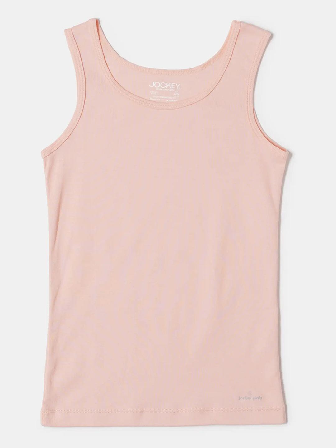 Buy Jockey Girls Super Combed Cotton Rib Solid Inner Tank Top-SG01