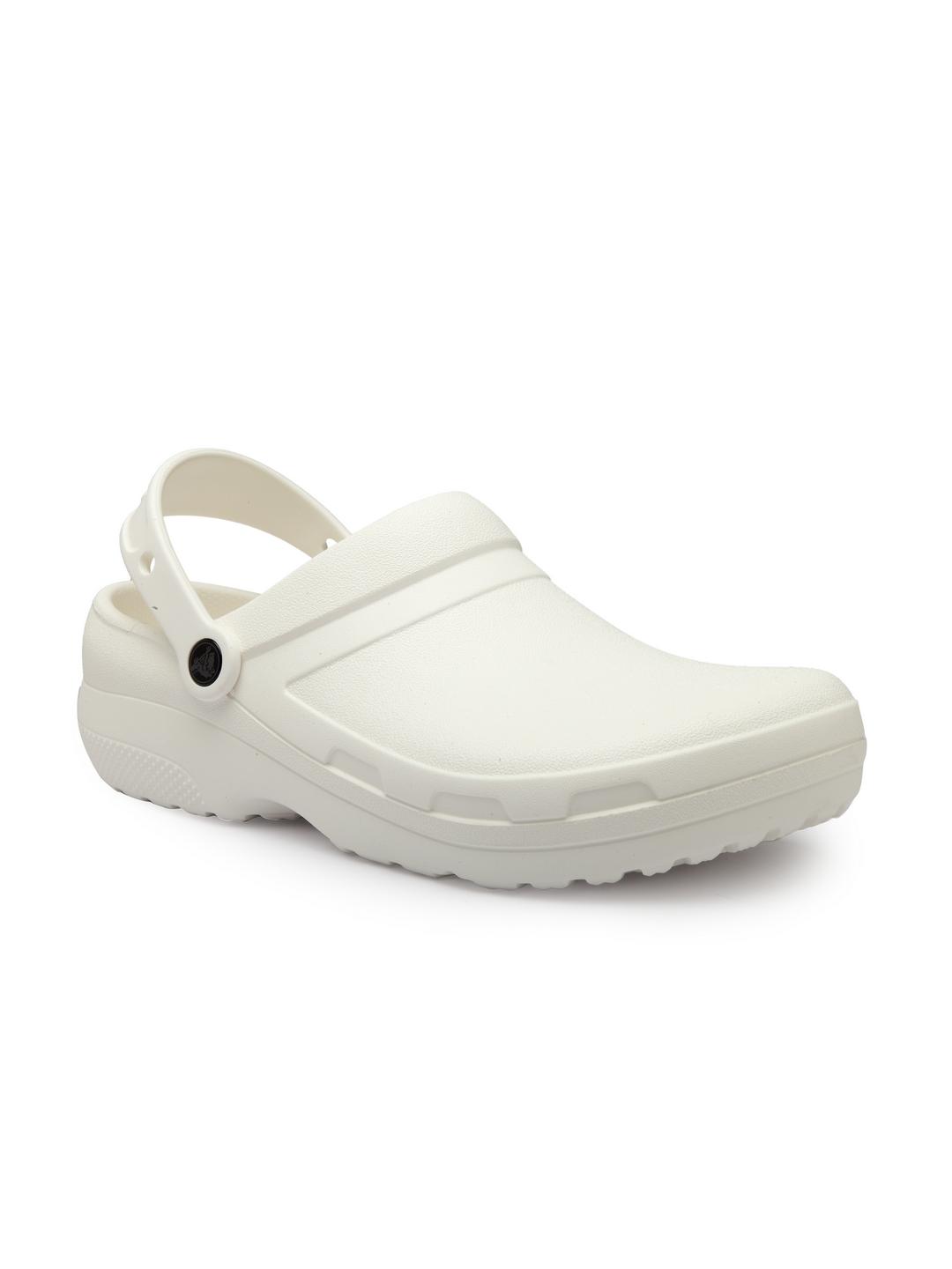 Buy Crocs Men White Specialist II Clogs Sandals for Men 4626278