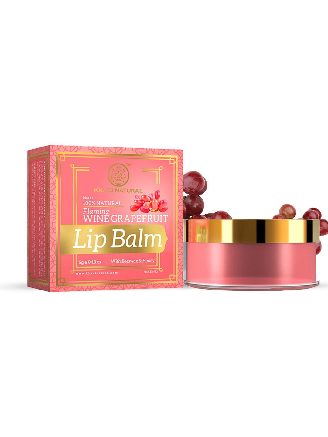 Khadi Natural Wine Grape Lip Balm - 5 g
