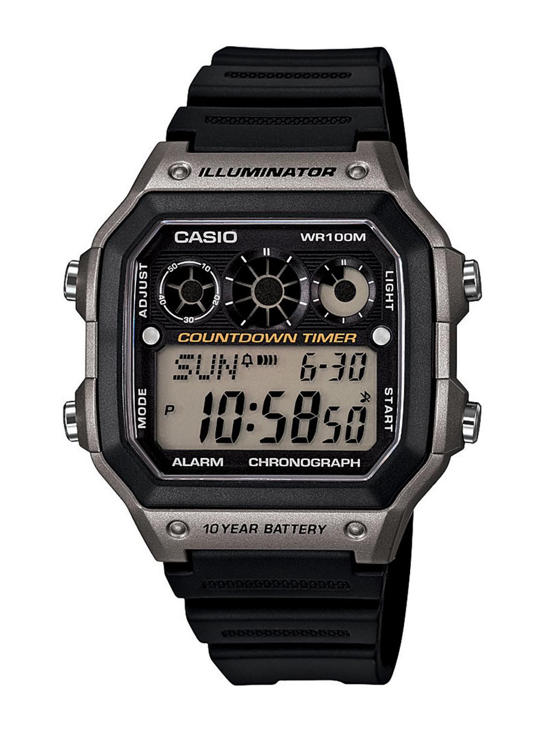 Buy CASIO Youth Series Men Black Dial Digital Watch AE-1300WH