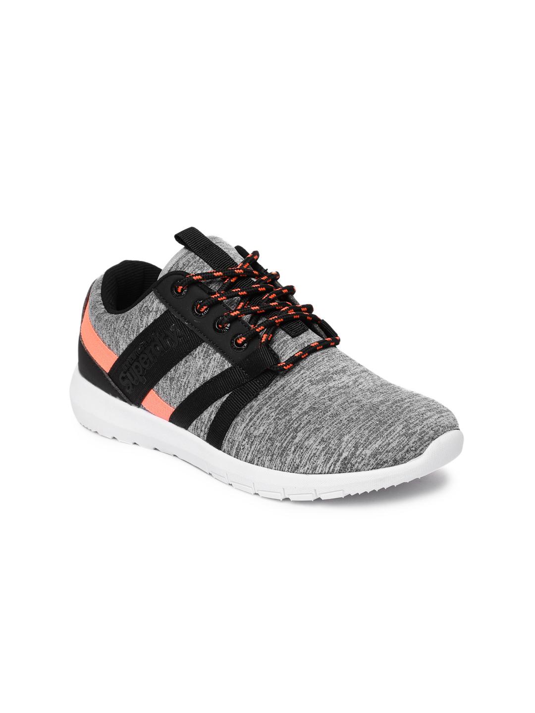 Buy Superdry Women Grey Scuba Stadium Trainer Sneakers Casual