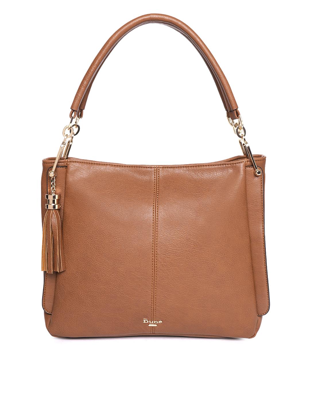 Buy Dune London Brown Solid Shoulder Bag Handbags for Women