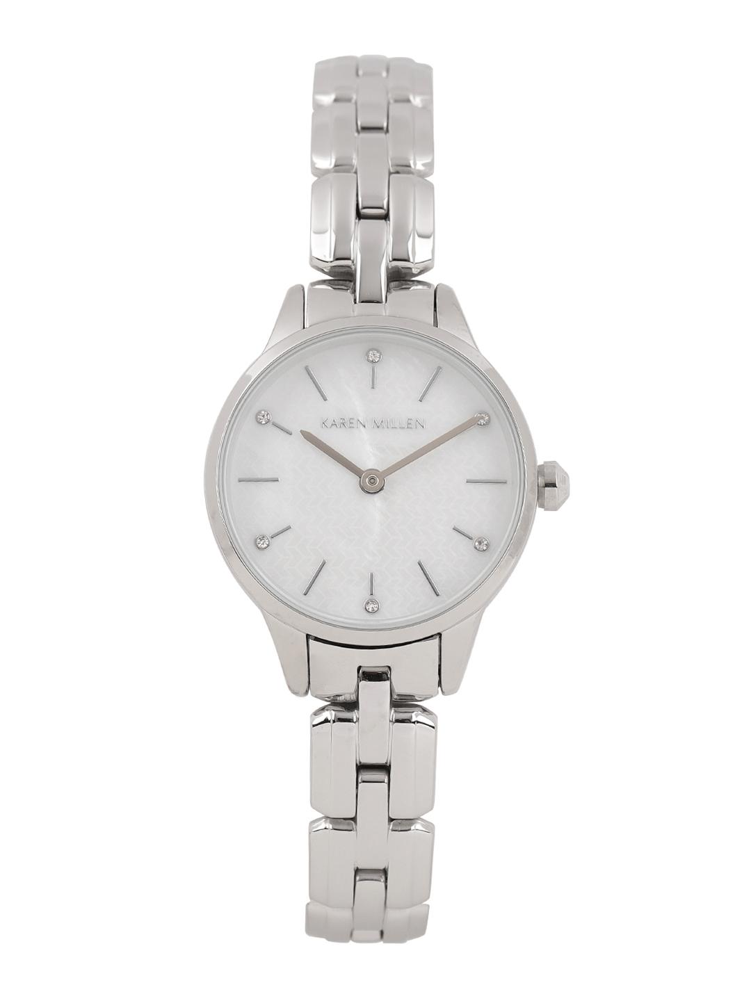 Buy Karen Millen Women White Analogue Watch KM168SM Watches for