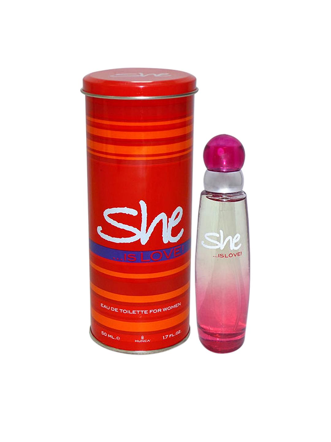 Hunca She Is Love Perfume She Is Love Gift Set (Perfume 50ml+ Body