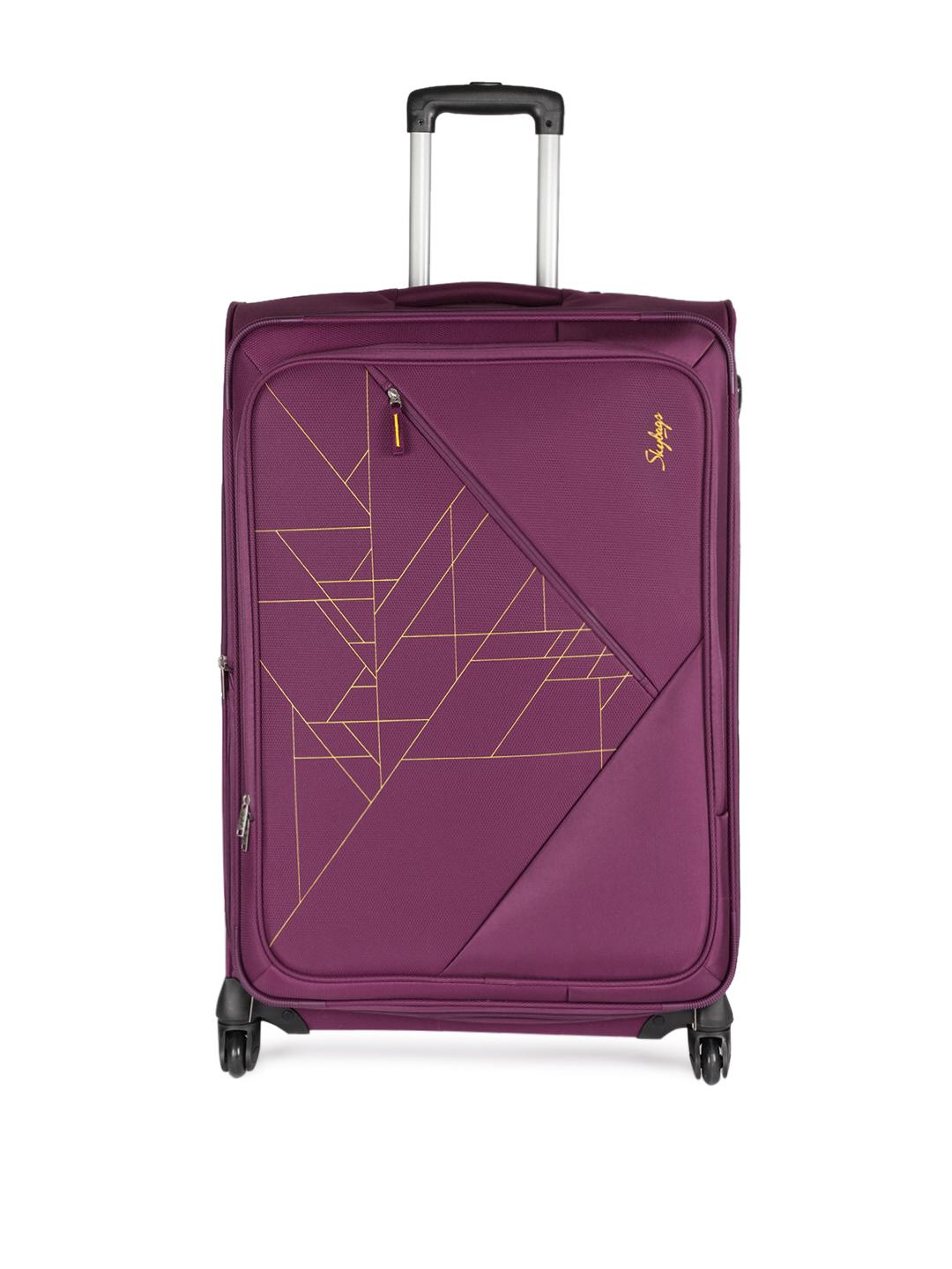 Flipkart Puma Luggage Wheels Skybags Unisex Purple Prizma 4W EXP