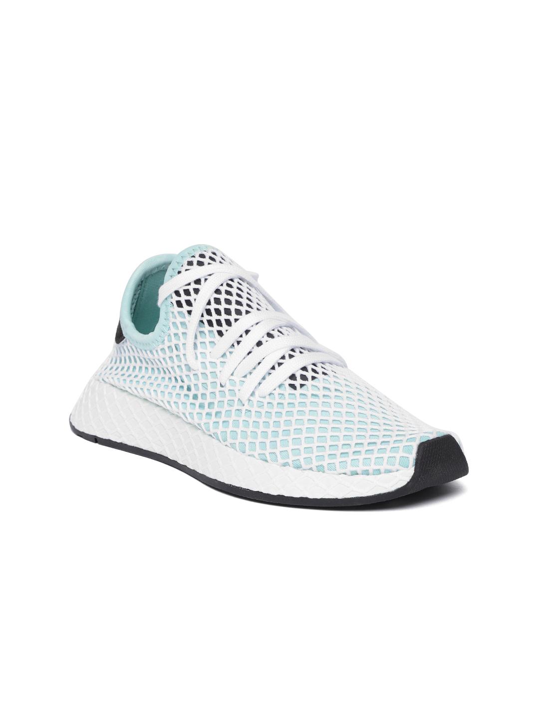 Buy Adidas Originals Women Green White DEERUPT Running Shoes