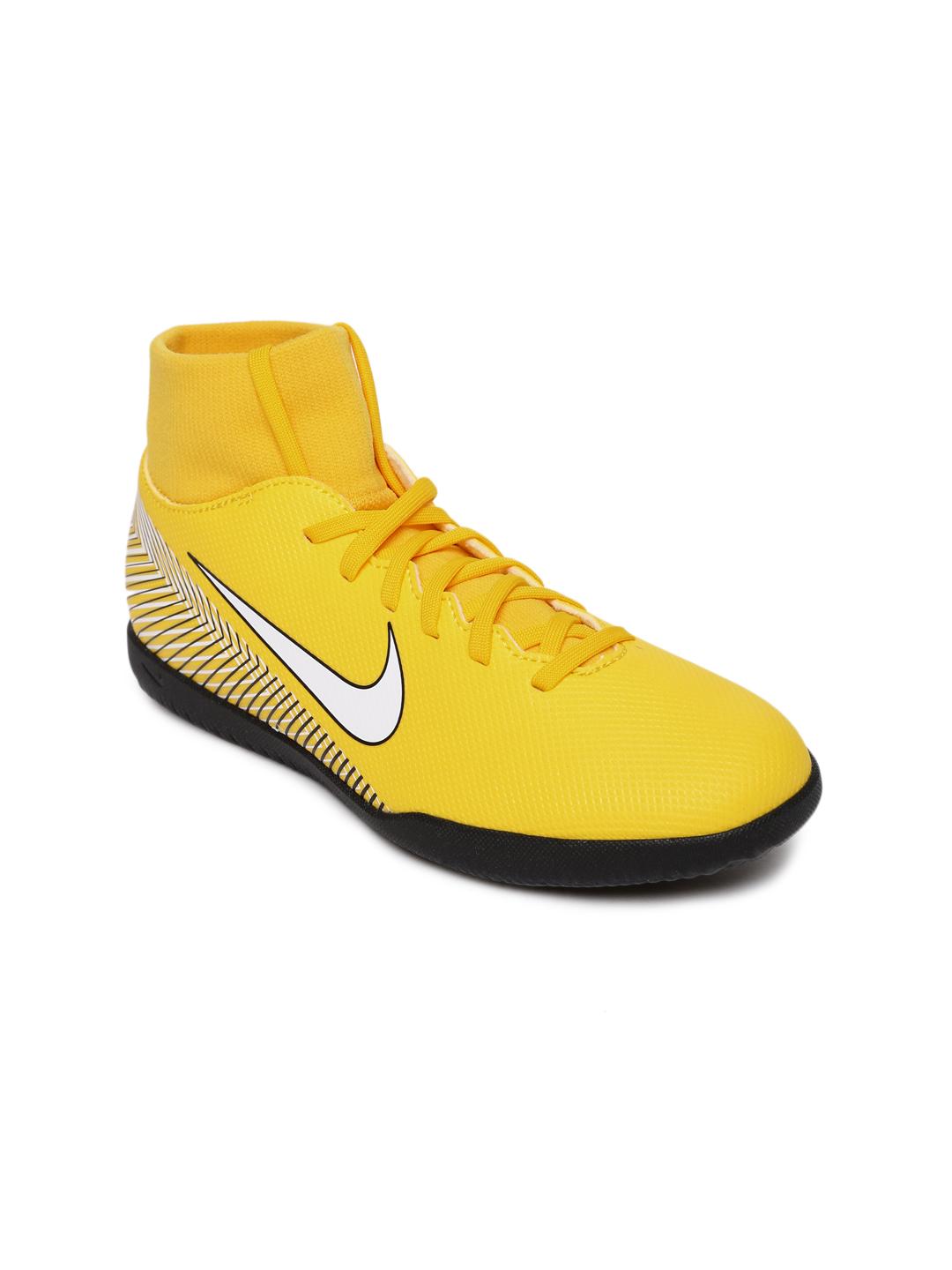 Buy Nike Unisex Yellow Neymar SuperflyX Club IC Football Shoes