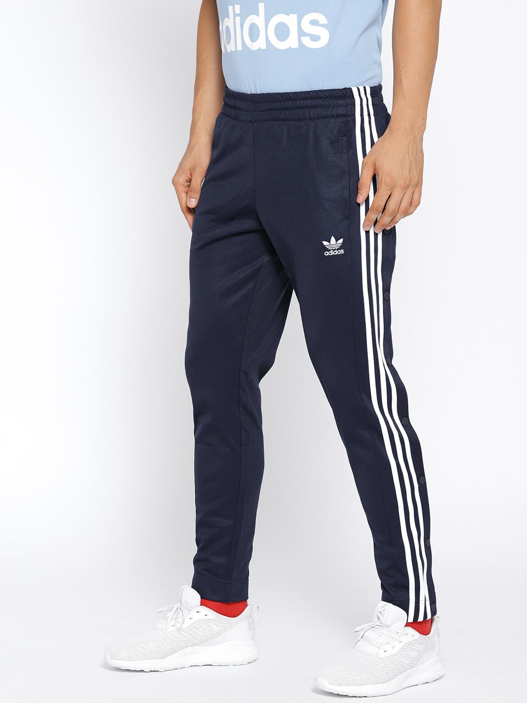 Buy ADIDAS Originals Men Navy SNAP Track Pants Track Pants for