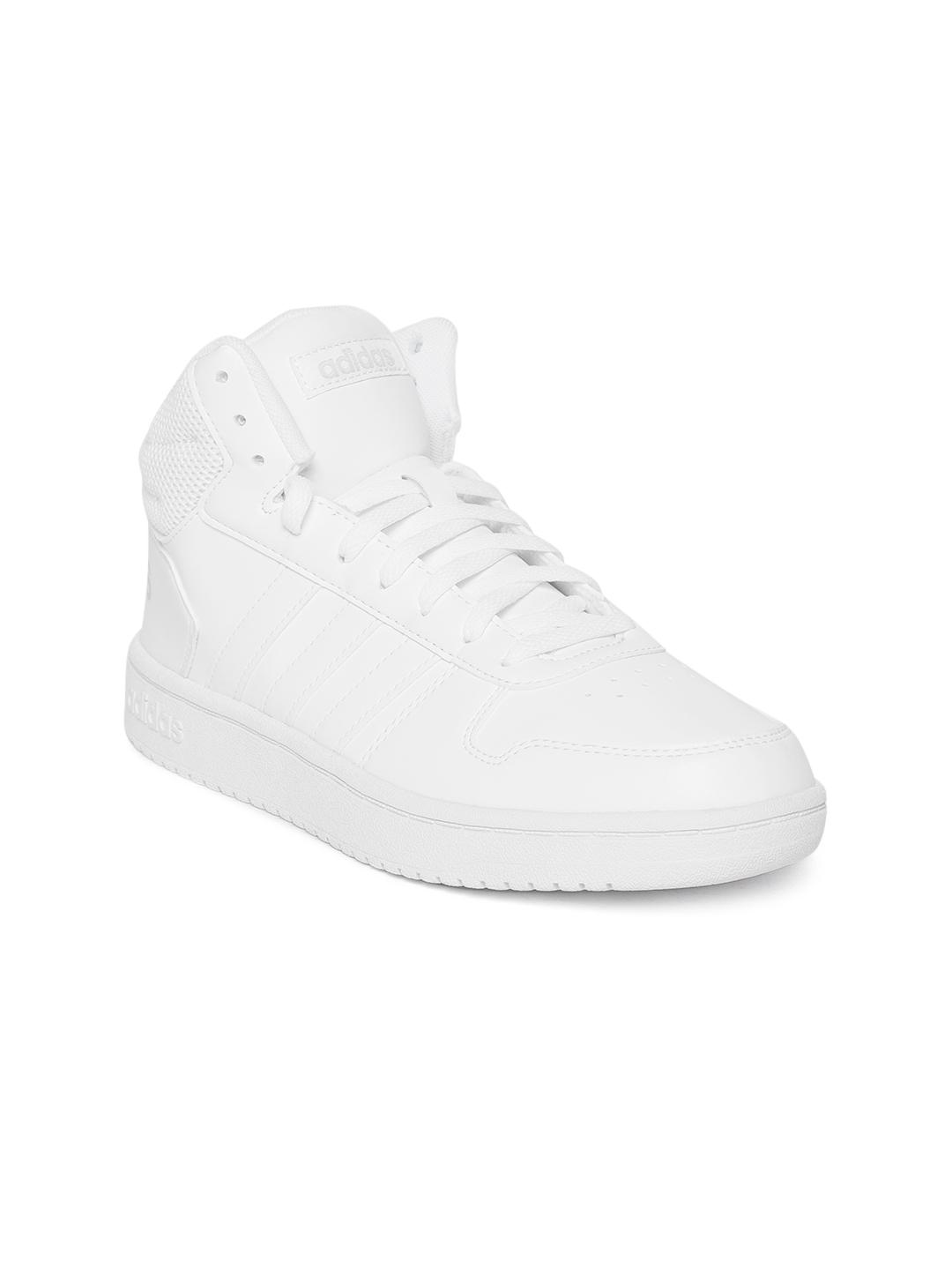 Buy ADIDAS Women White HOOPS MID Sneakers Casual Shoes for