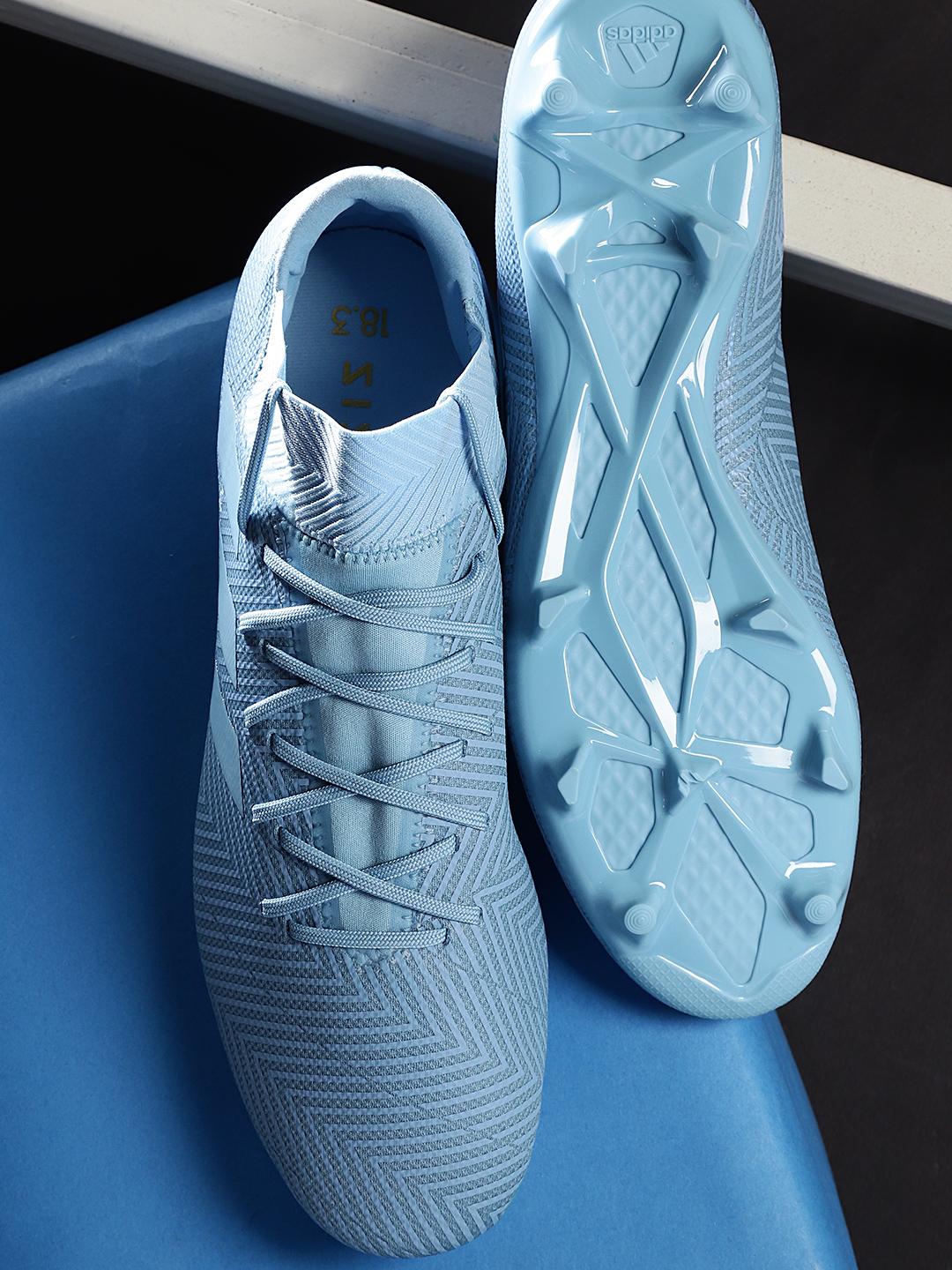 Buy ADIDAS Men Blue NEMEZIZ Messi Firm Ground Football Shoes