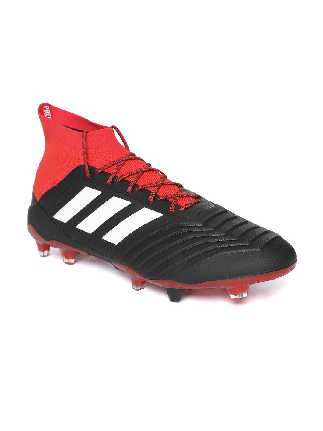 adidas Predator シューズ 27.5ブラック/レッド Buy ADIDAS Men Black & Red Predator 18.1 FG Football Shoes
