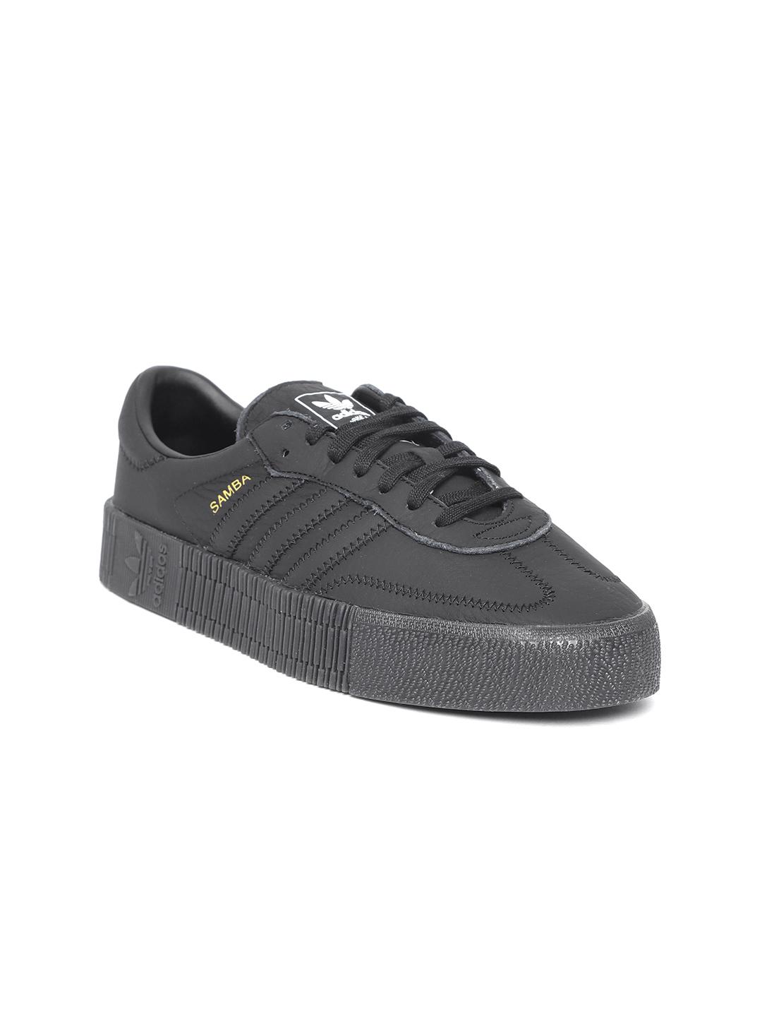 adidas gazelle silver green womens adidas Originals Womens Sambarose Shoes - Core Black