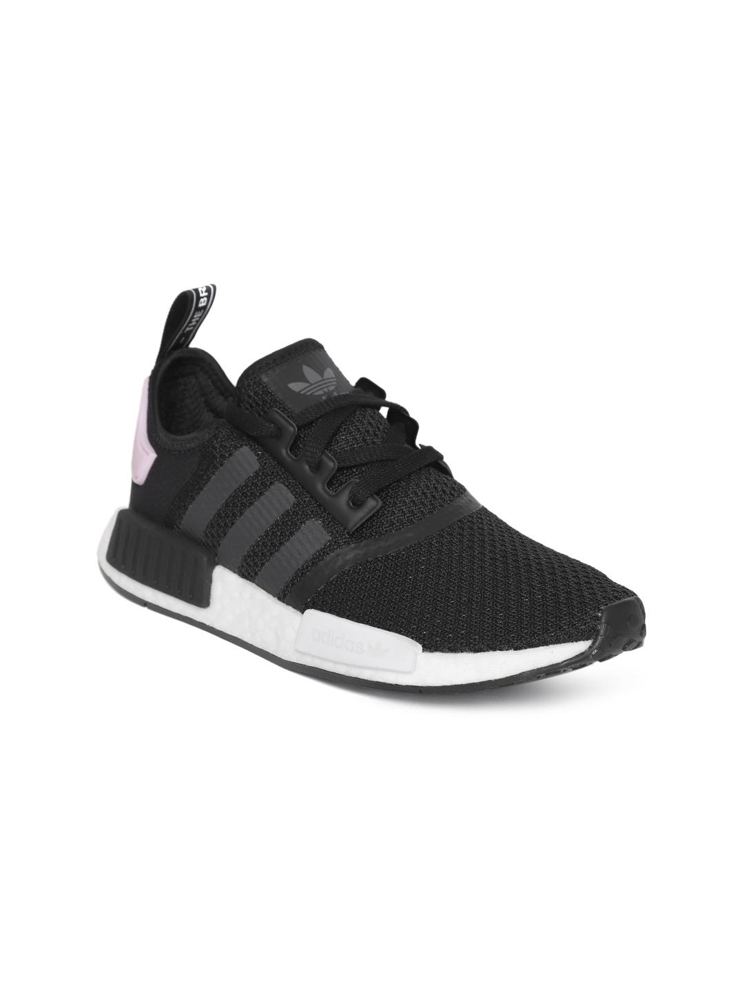 Adidas Shoe Nmd R1 Black White Pink Adidas NMD R1 Black Pink White