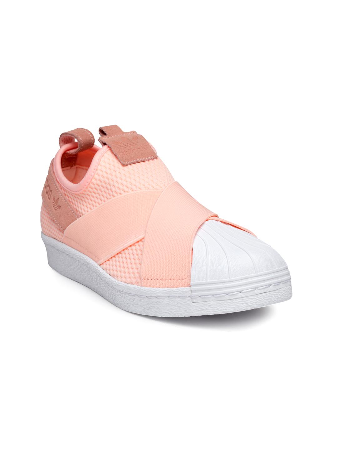 Buy ADIDAS Originals Women Peach-Coloured Superstar Slip-Ons