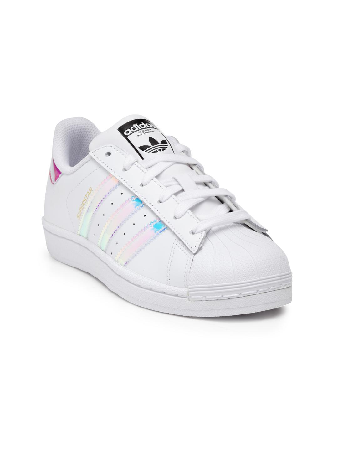 Buy ADIDAS Originals Kids White Superstar Sneakers Casual Shoes