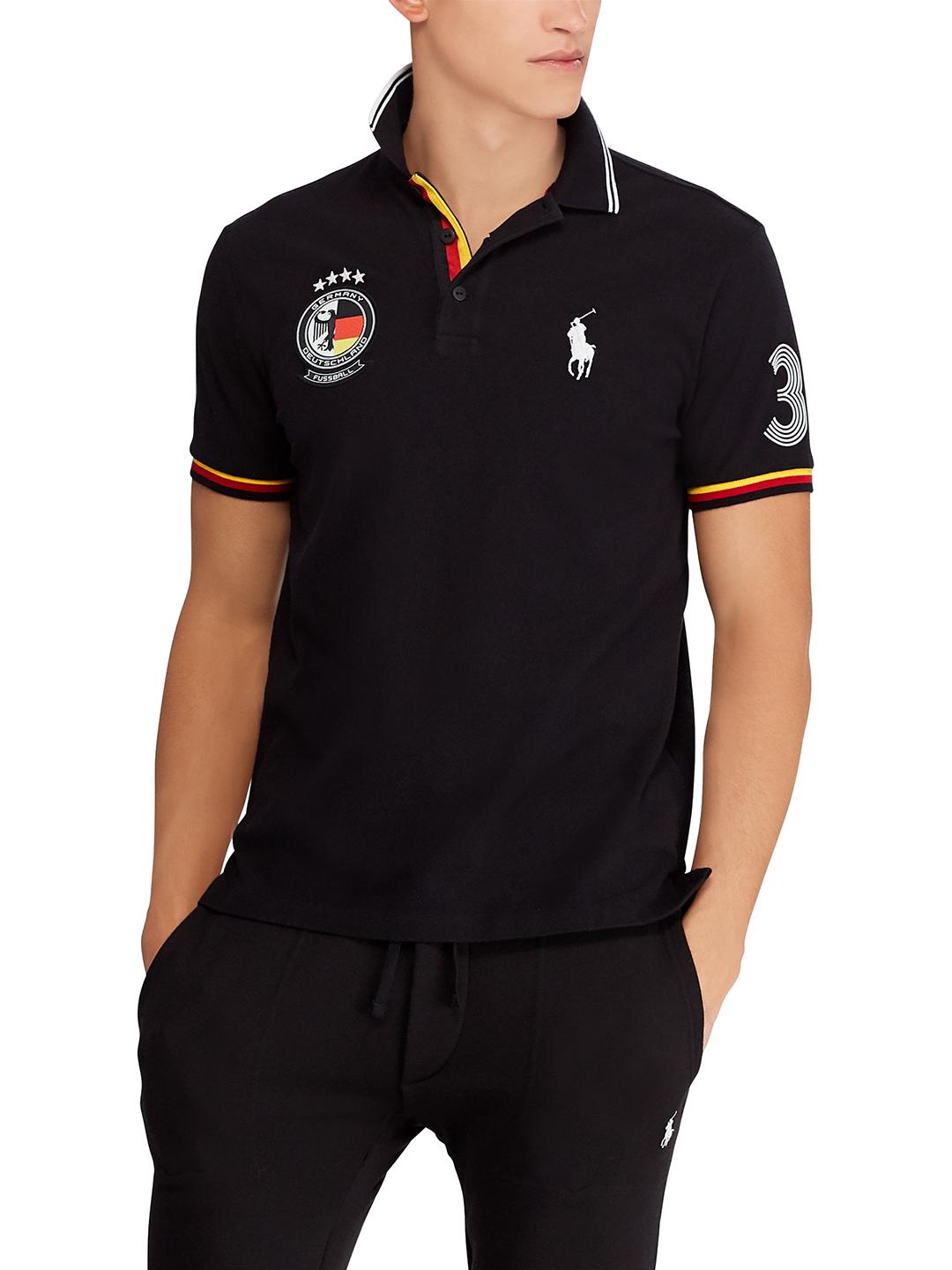 Buy Polo Ralph Lauren Custom Slim Fit Germany Polo - Tshirts for