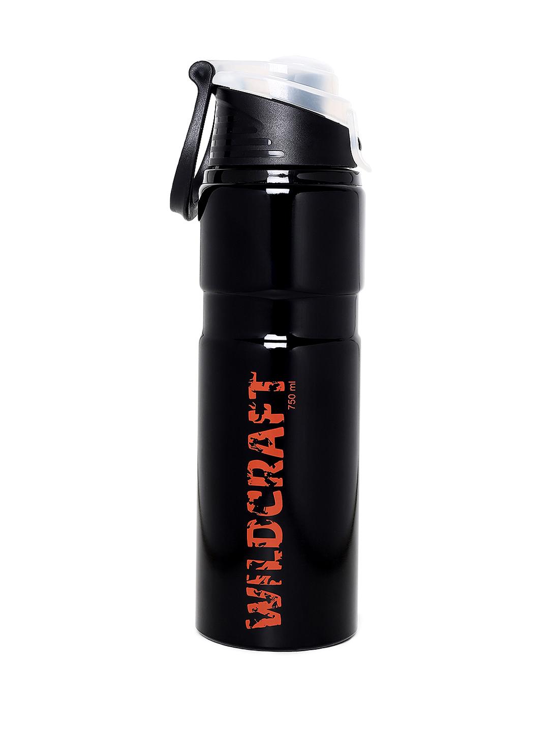 Buy Wildcraft Unisex Black Aluminum Bottle 750ml Water Bottle