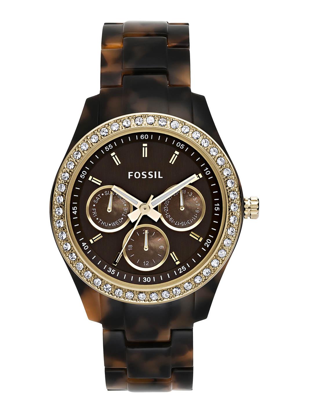 Buy Fossil STELLA Women Brown Analogue Watch ES2795 Watches for