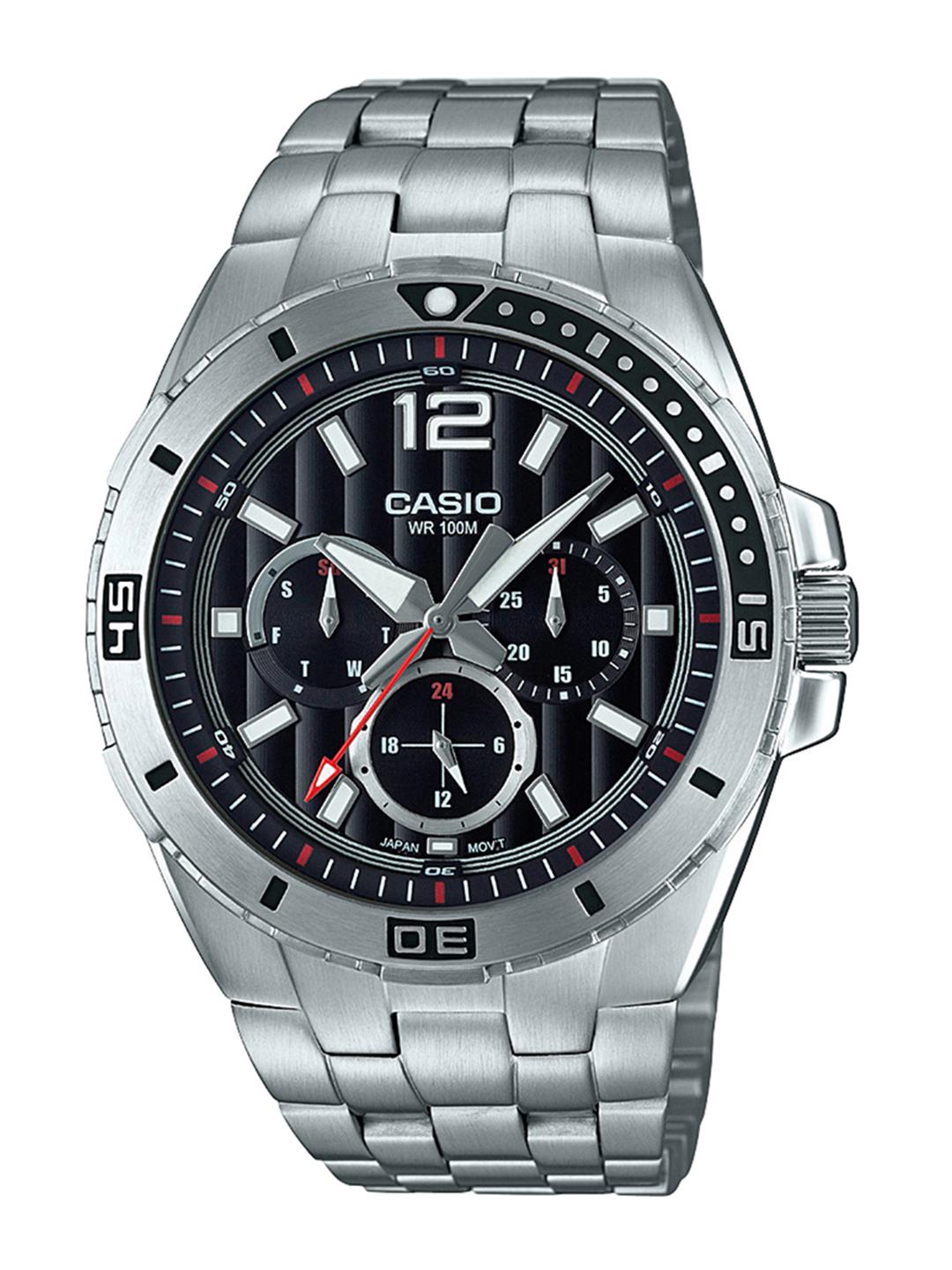 Buy Casio Enticer Men Black Analogue watch A1327 MTD-1060D-1A2VDF