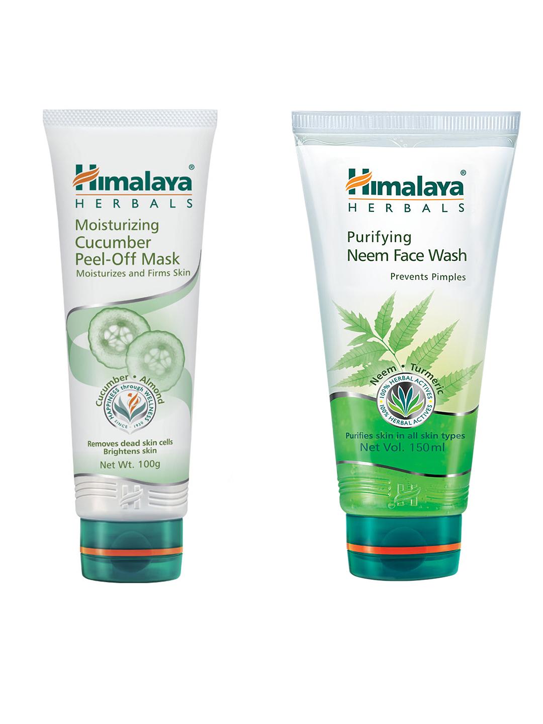 Buy Himalaya Set of Face Wash and Peel-Off Mask - Skin Care