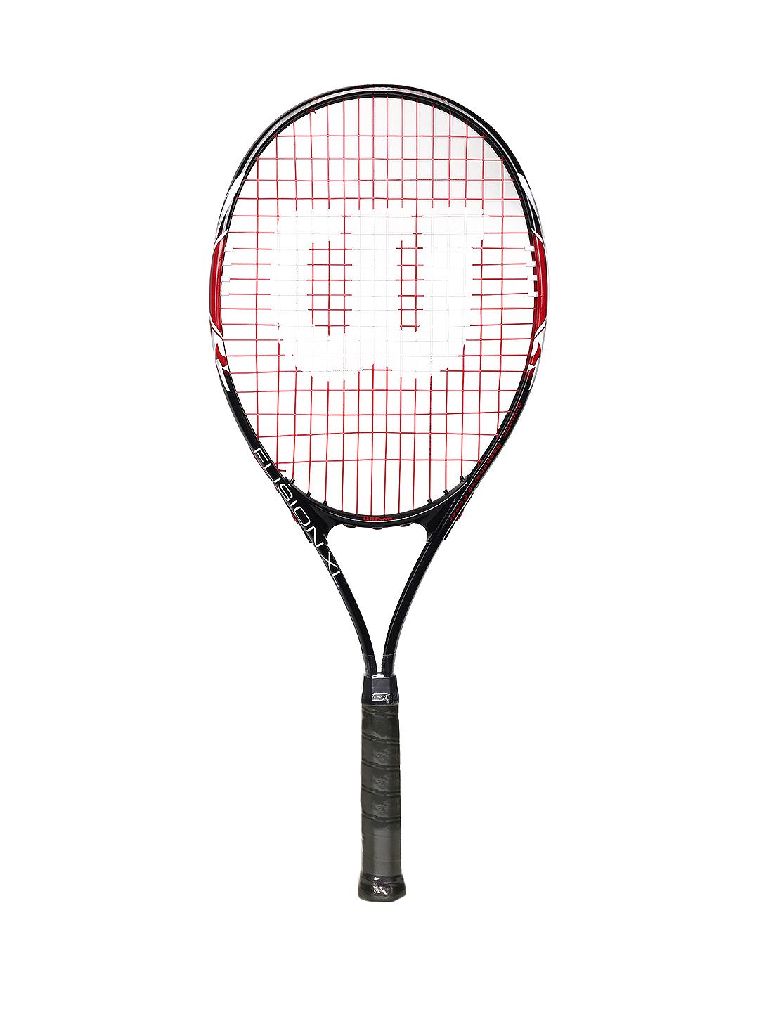 Buy Wilson Unisex Red & Black Fusion XL Tennis Racquet - Tennis