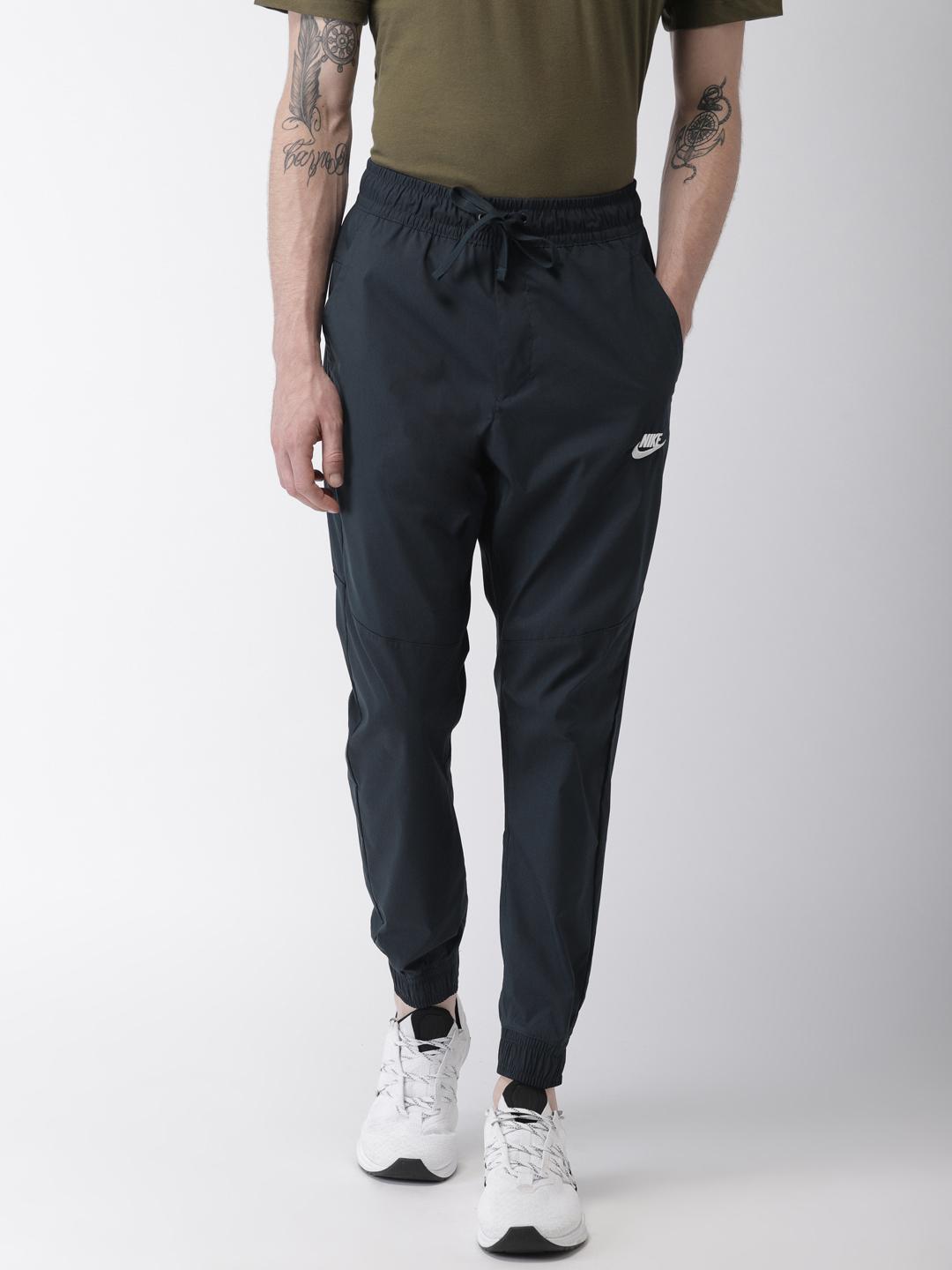 Buy Nike Navy AS NSW CORE STREET Solid Joggers Track Pants