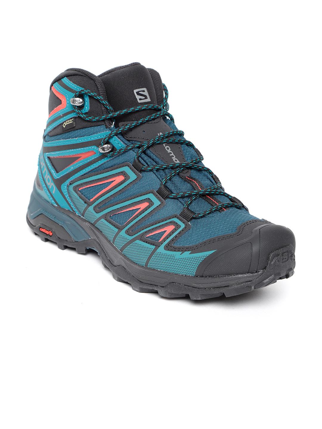 Buy Salomon Men X Ultra 3 GTX Teal Green Mid-Top Waterproof