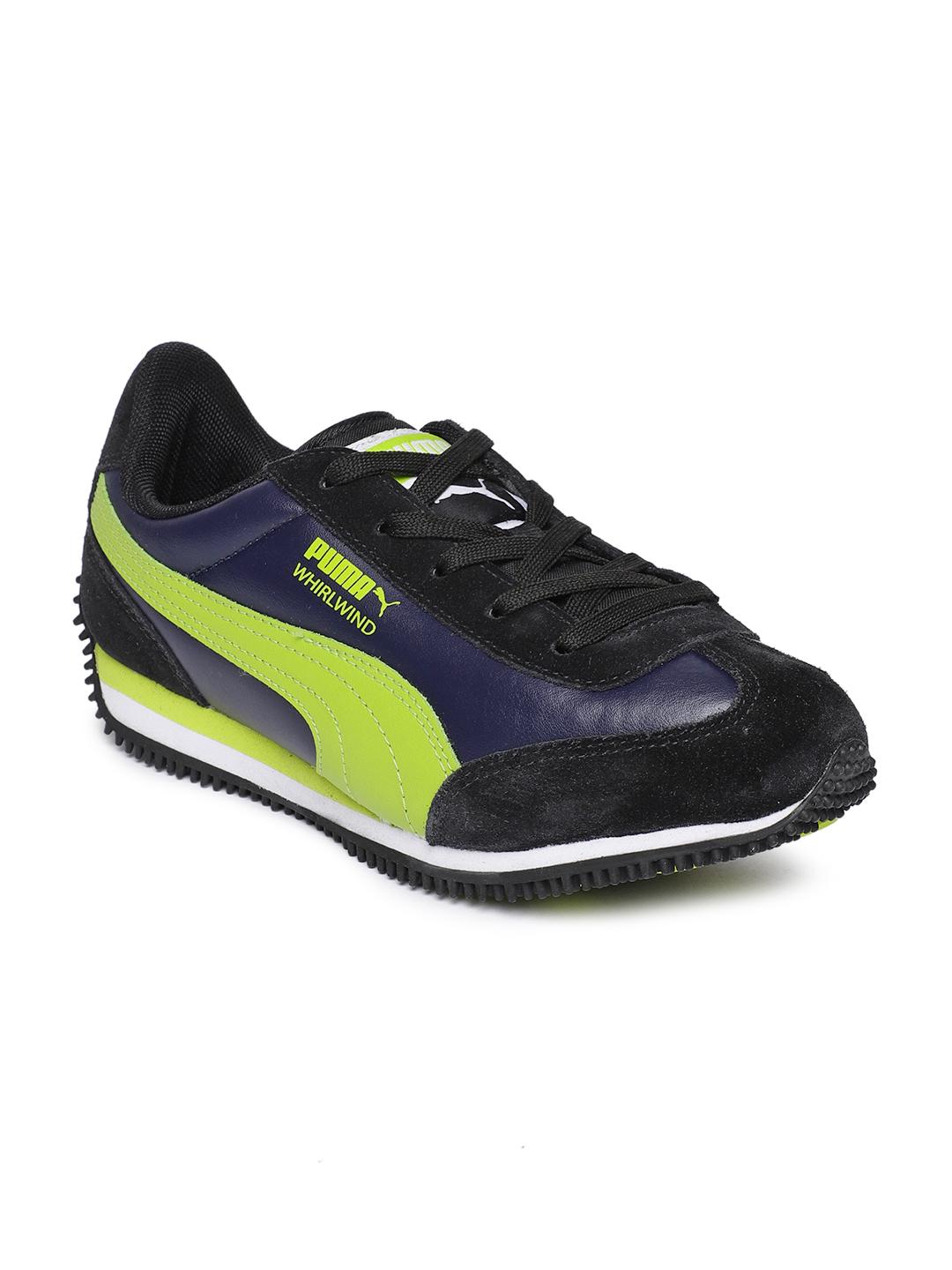 Buy Puma Kids Purple Whirlwind L Leather Sneakers Casual Shoes