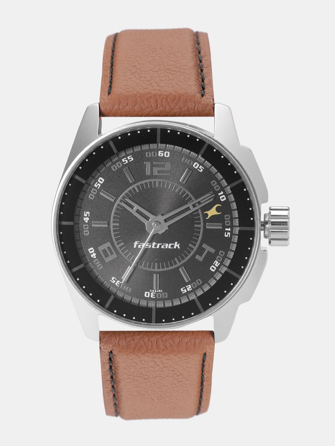 Buy Fastrack Men Black Analogue Watch NK3089SL05_OR_F Watches