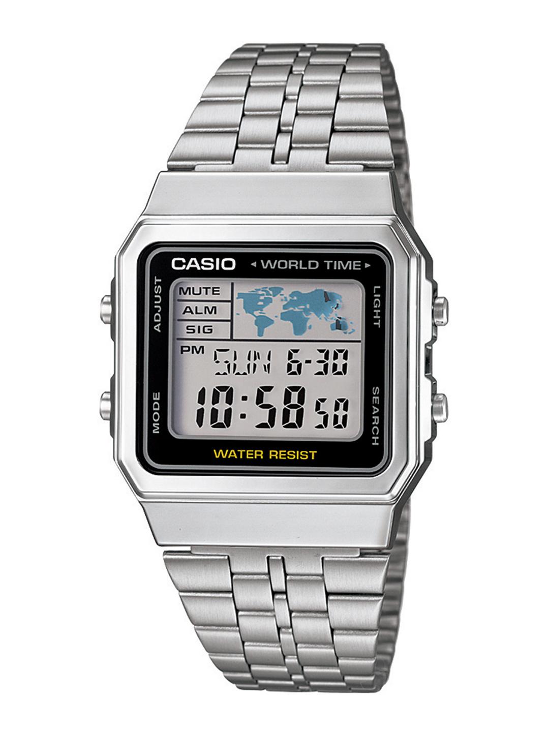 CASIO Vintage A500WA-1DF Black Digital Dial - Image 1