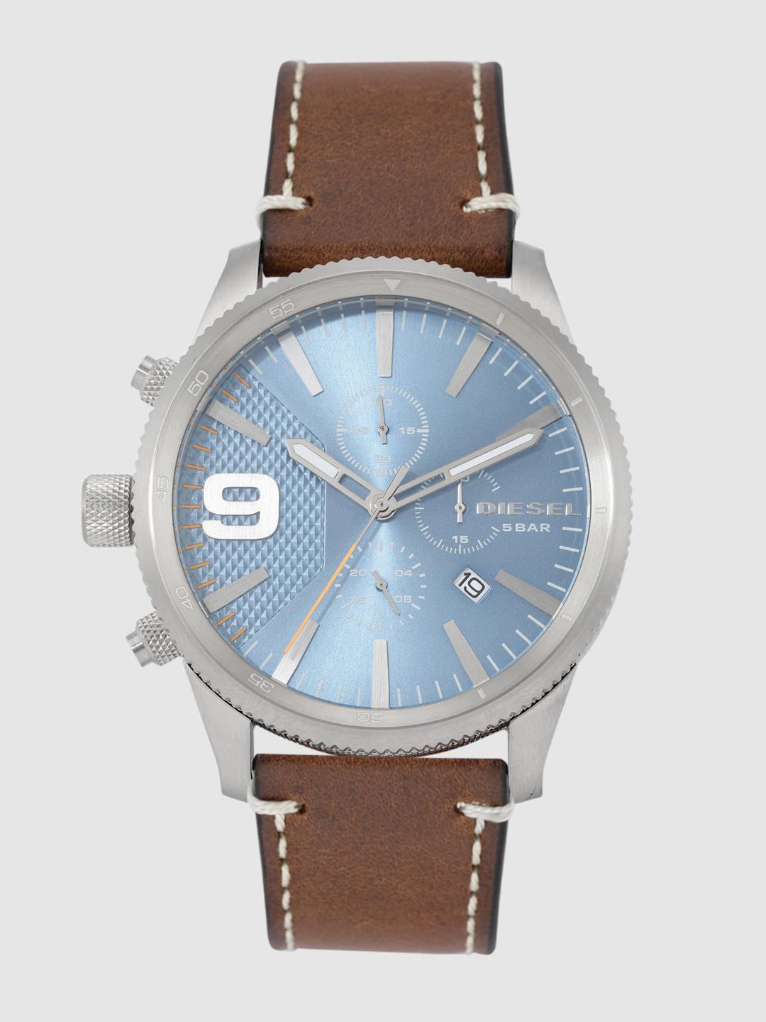 Buy DIESEL RASP SERIE Men Blue Analogue Watch DZ4443 - Watches for