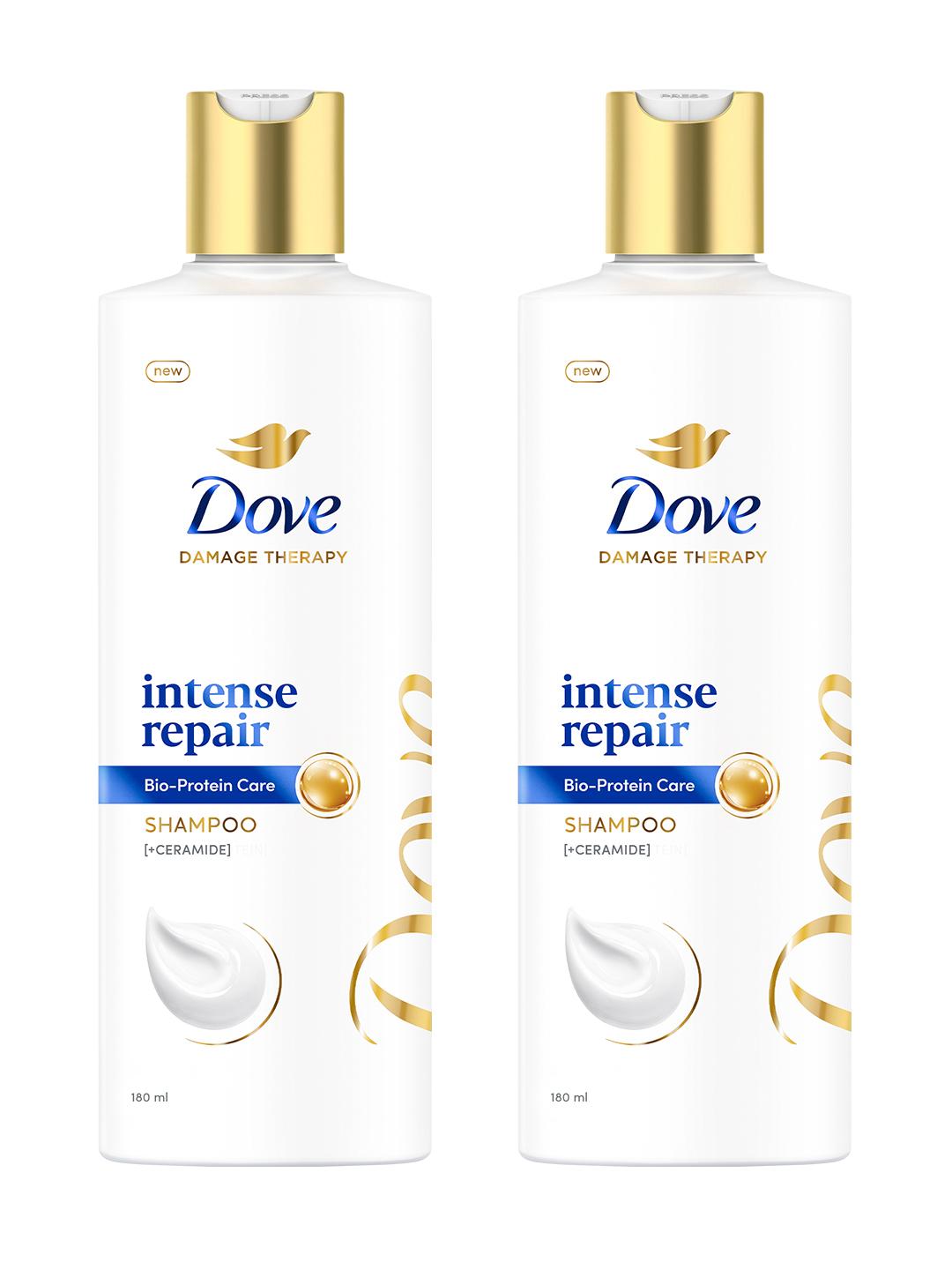 Buy Dove Set of 2 Hair Therapy Intense Repair Shampoo 180 ml