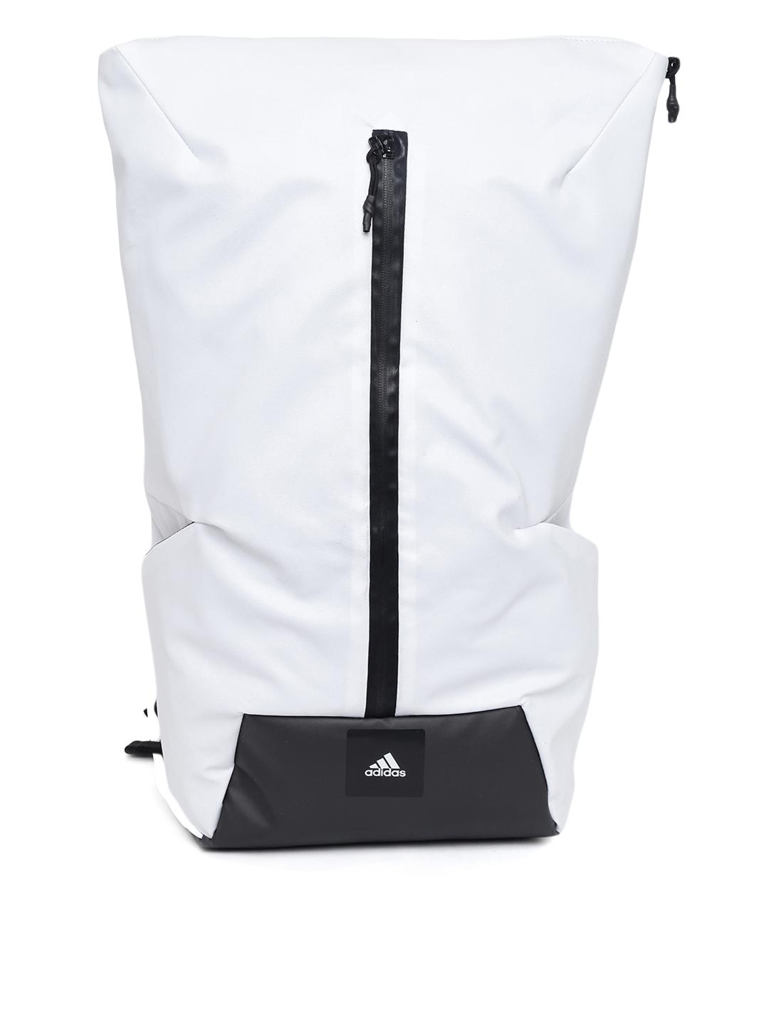 Buy ADIDAS Unisex White Z.N.E. Laptop Backpack - Backpacks for