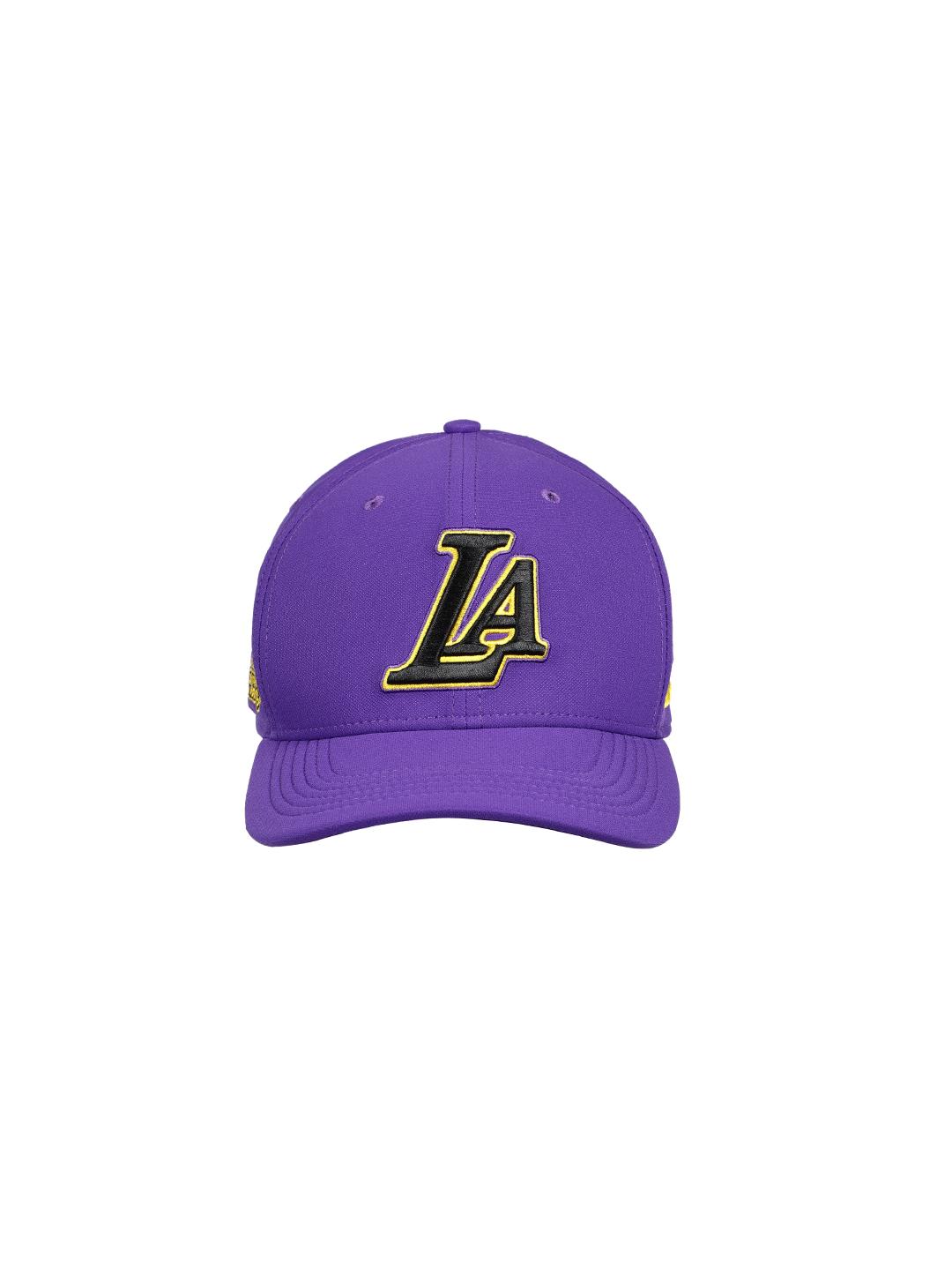 Buy Nike Unisex Purple Solid Los Angeles Lakers Snapback Cap