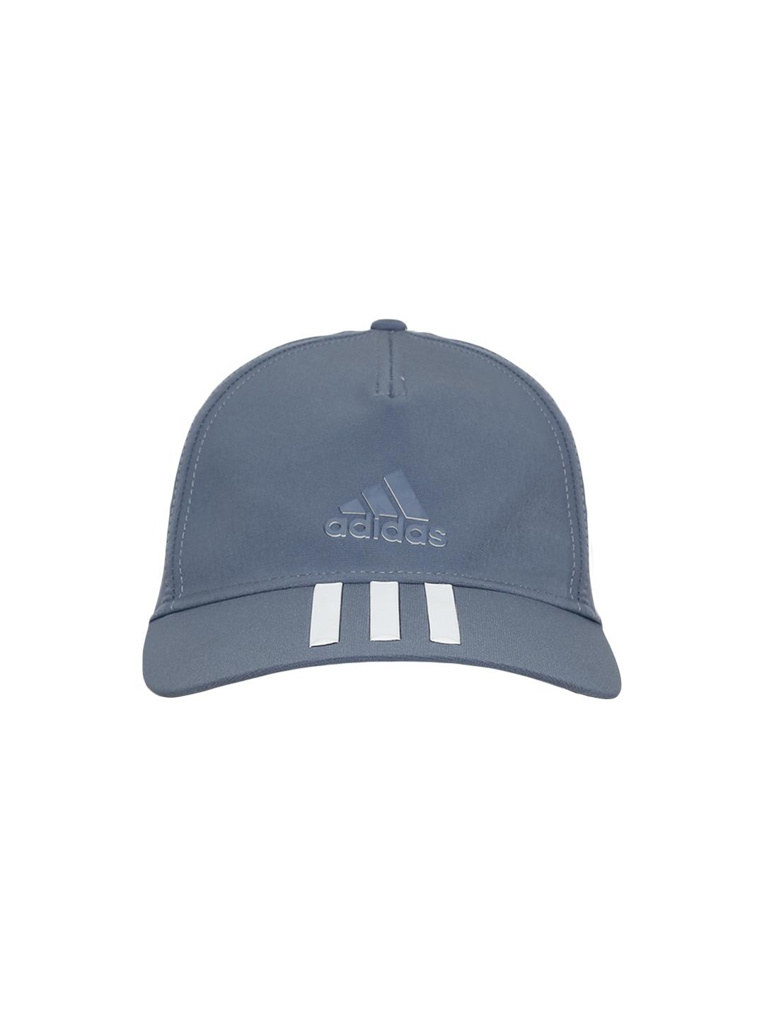 Buy ADIDAS Men Grey Solid C40 3 Stripes Climalite Baseball Cap