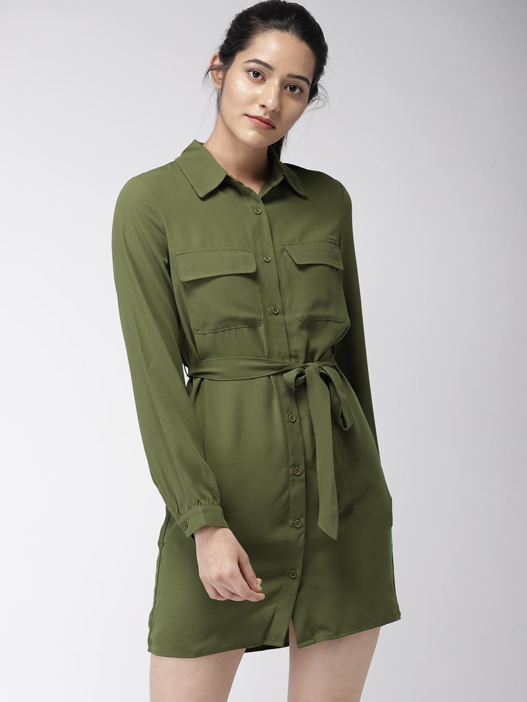 forever 21 green long sleeve dress Forever 21 Long Sleeve Bodycon Dress