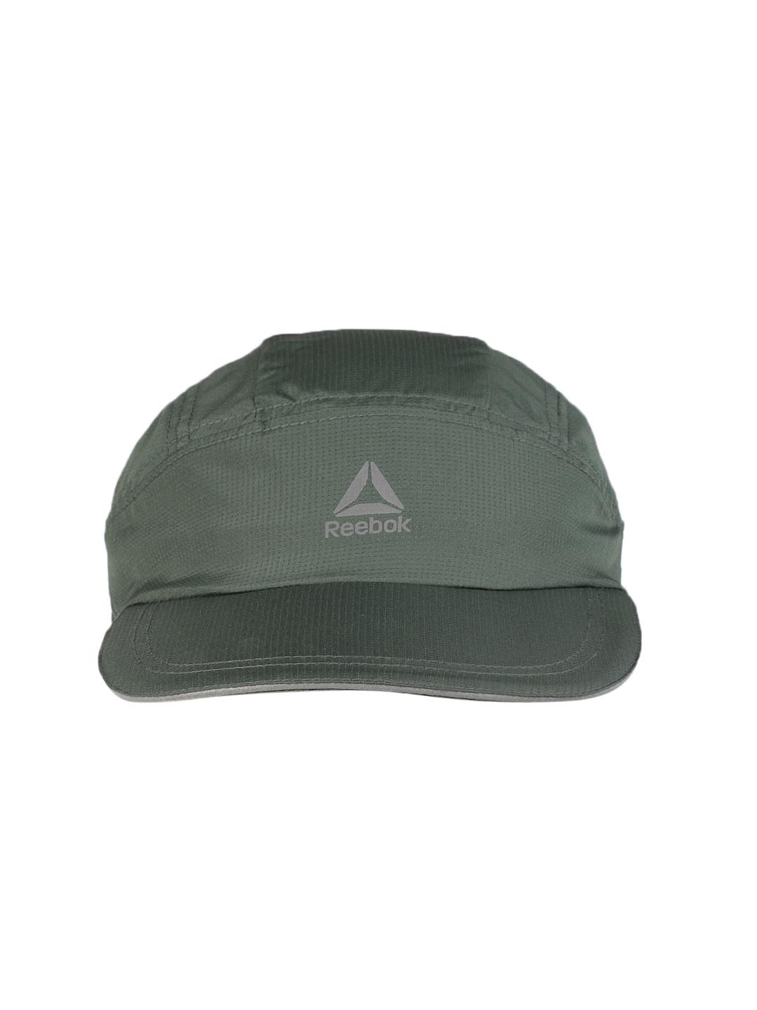 Buy Reebok Men Green Solid Baseball Cap - Caps for Men Buy Reebok Men Green Solid Baseball Cap - Caps for Men