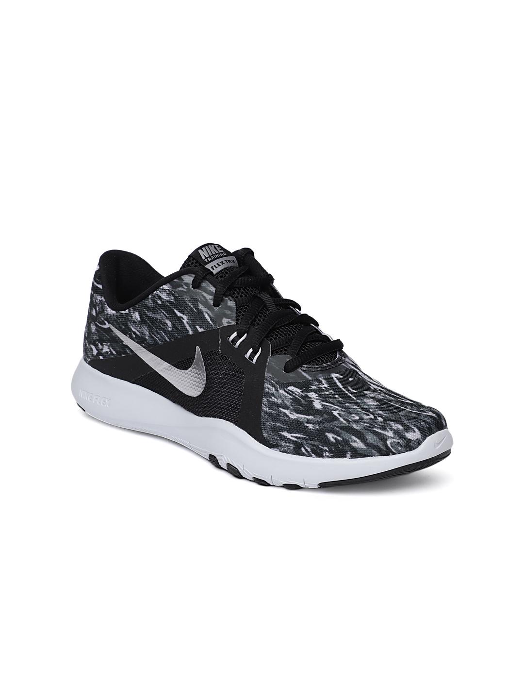 Buy Nike Women Black FLEX TRAINER PRINT Training Shoes Sports